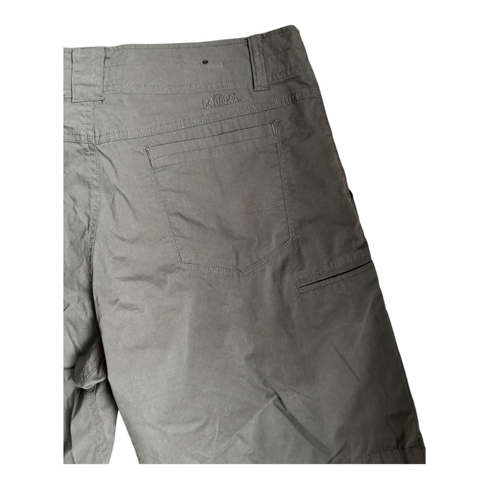 Kuhl Outdoor Men’s Shorts Size 36 Snap Closure Grey - Picture 3 of 10